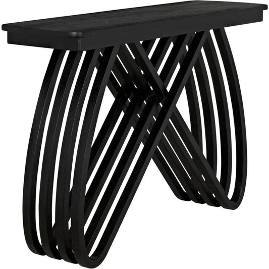 Infinity Console - LOOMLAN - Noir - Console Tables