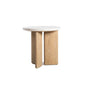 Infinity Terrazzo Top Round Side Table - LOOMLAN - LH Imports - Side Tables