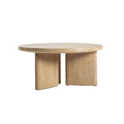 Infinity Wooden Round Coffee Table - LOOMLAN - LH Imports - Coffee Tables