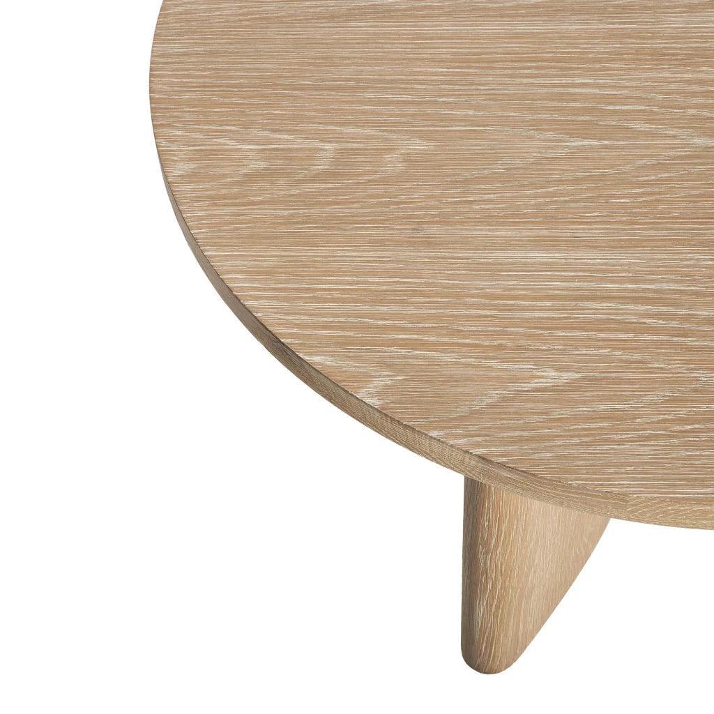 Infinity Wooden Round Coffee Table - LOOMLAN - LH Imports - Coffee Tables