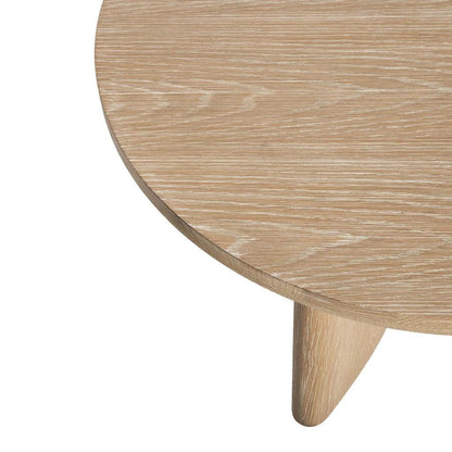 Infinity Wooden Round Coffee Table - LOOMLAN - LH Imports - Coffee Tables