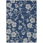 Inoa Blue Washable Indoor-Outdoor Rug-Outdoor Rugs-LOOMLAN Rugs-2'6" x 3'10"-LOOMLAN