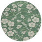 Inoa Green Washable Indoor-Outdoor Rug-Outdoor Rugs-LOOMLAN Rugs-8' x 8'-LOOMLAN