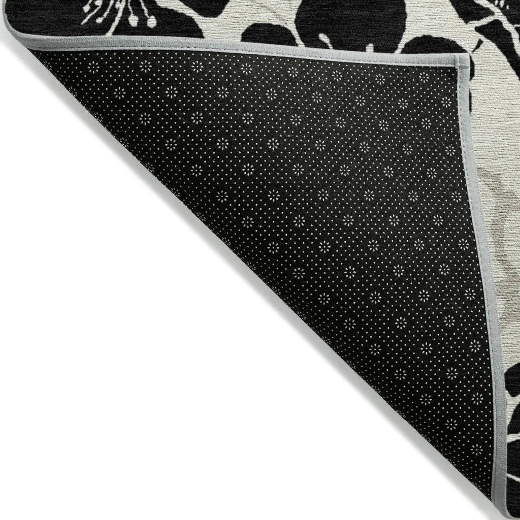 Inoa Ivory Washable Indoor-Outdoor Rug-Outdoor Rugs-LOOMLAN Rugs-LOOMLAN