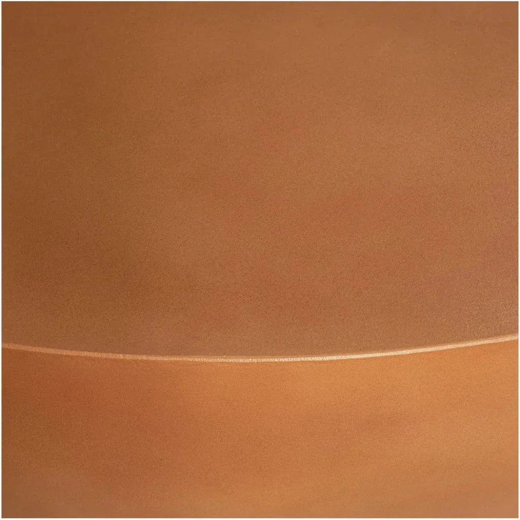 Insitu Terracotta Brown Round Coffee Table - LOOMLAN - Moe's Home - Coffee Tables