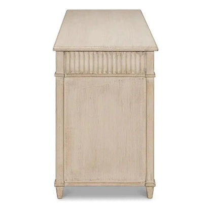 Inspire Desk Stone Grey-Home Office Desks-Sarreid-LOOMLAN