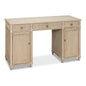 Inspire Desk Stone Grey-Home Office Desks-Sarreid-LOOMLAN