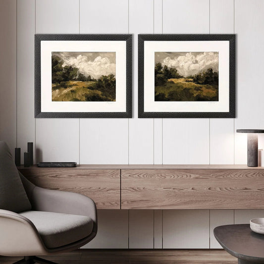 Inspired Landscape I Wood Framed Wall Art 2PC