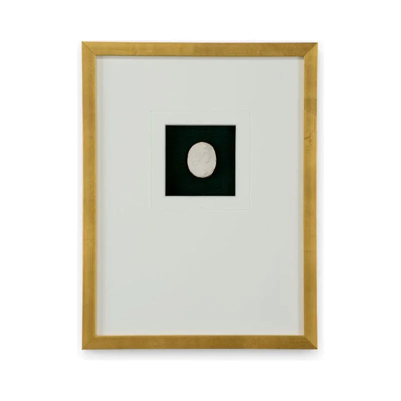 Intaglio In Gold Leaf Framed Artwork-Framed Wall Art-Chelsea House-Gold I-LOOMLAN