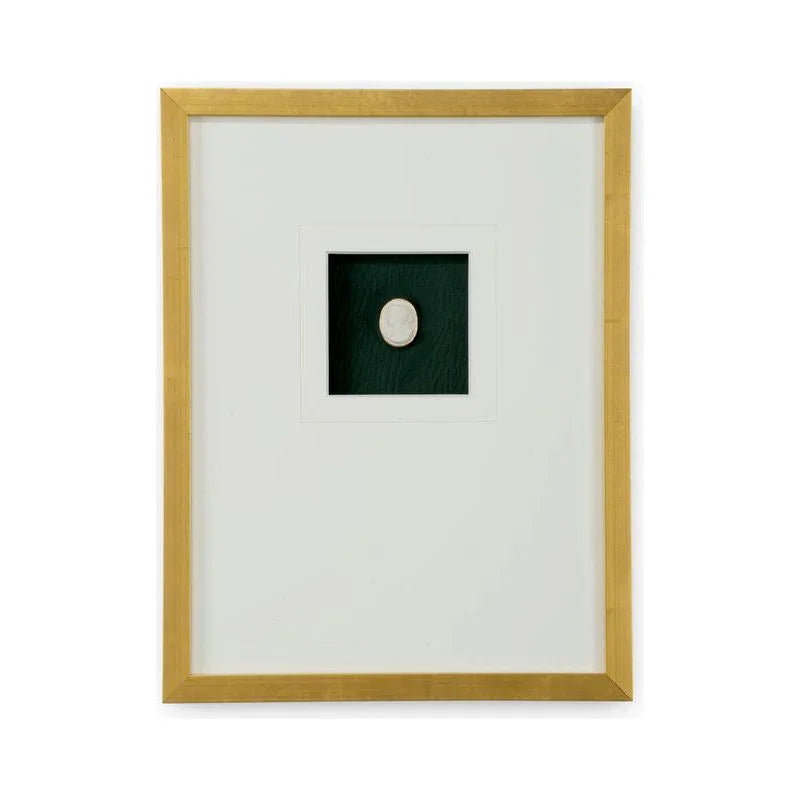 Intaglio In Gold Leaf Framed Artwork-Framed Wall Art-Chelsea House-Gold VI-LOOMLAN