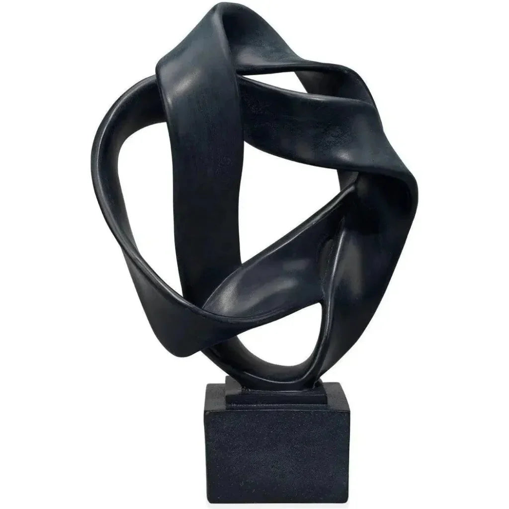 Intertwined Resin Decorative Object