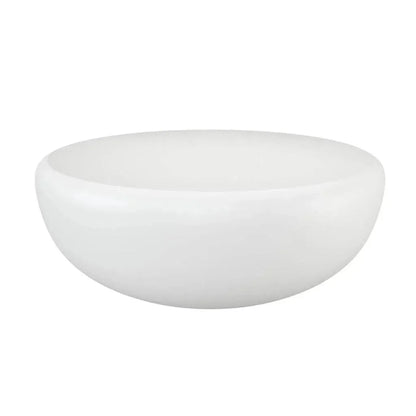 Iolite Concrete Outdoor Round Coffee Table-Outdoor Coffee Tables-SUNPAN-White-LOOMLAN