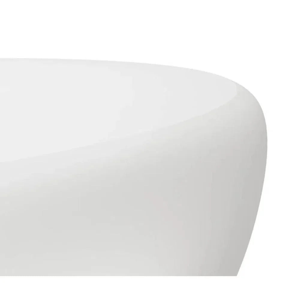 Iolite Concrete Outdoor Round Coffee Table-Outdoor Coffee Tables-SUNPAN-LOOMLAN