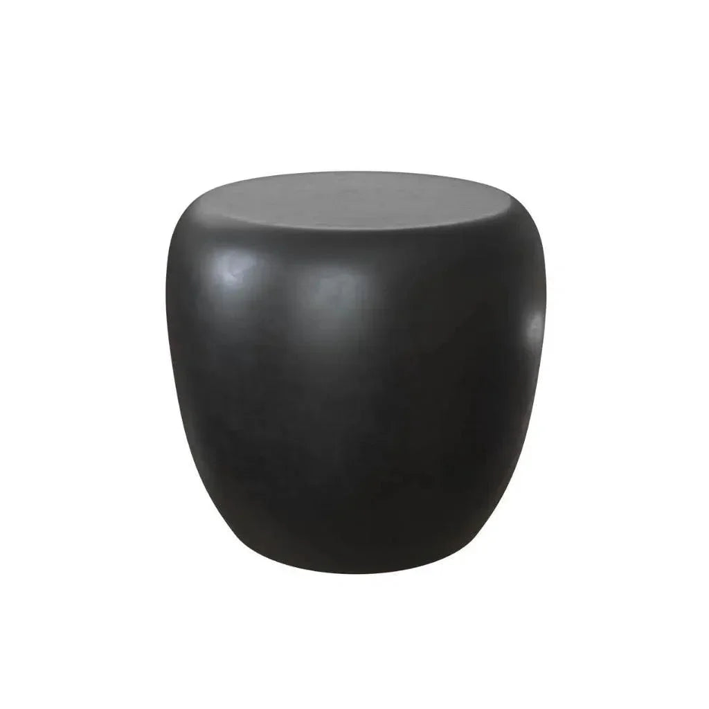 Iolite Concrete Outdoor Round End Table - LOOMLAN - SUNPAN - Outdoor Side Tables