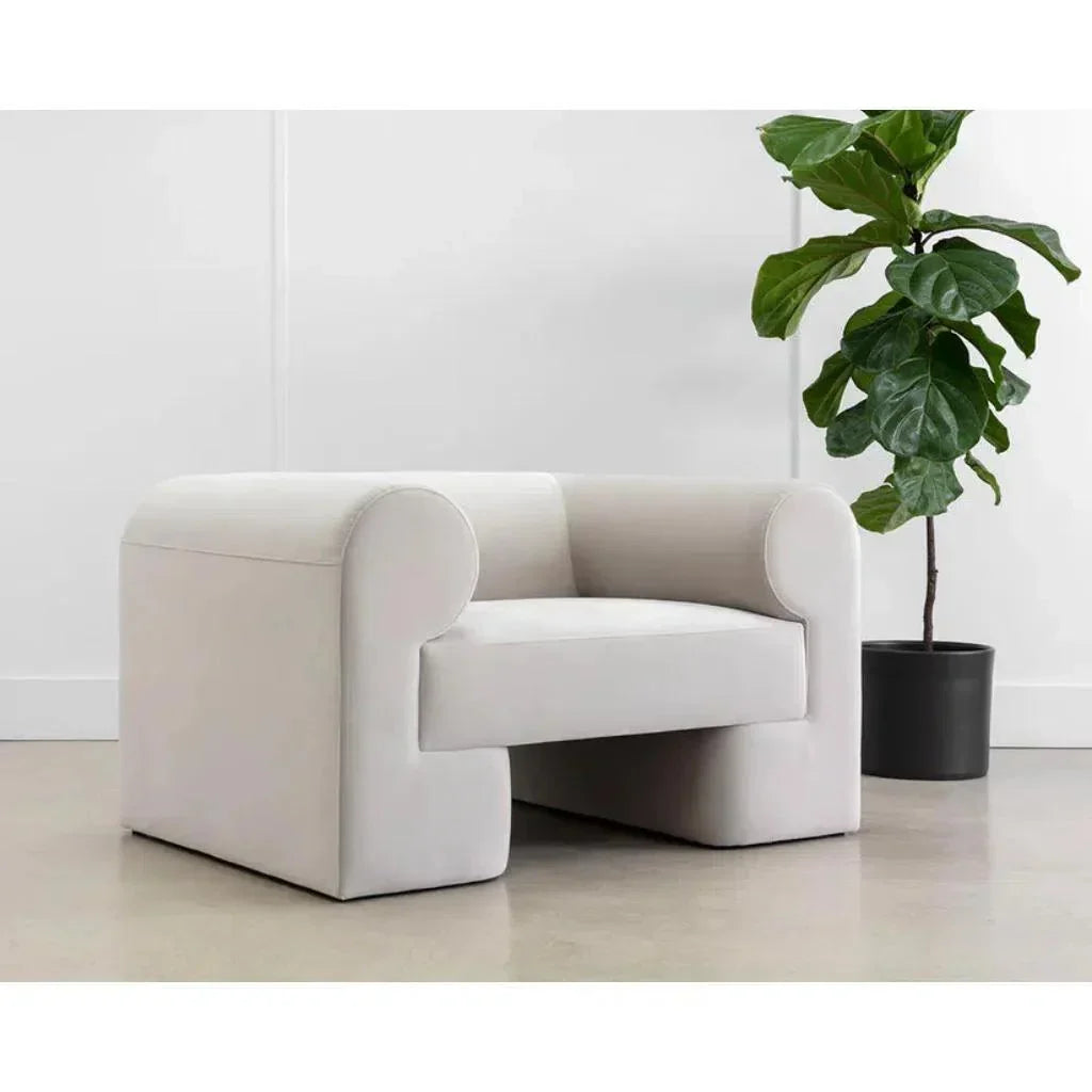 Ionic Fabric Armchair - LOOMLAN - SUNPAN - Club Chairs
