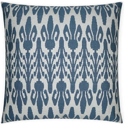 Ipsy Denim Global Blue Large Throw Pillow Insert - LOOMLAN - D.V. Kap - Throw Pillows