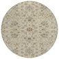 Irene Beige Washable Indoor - Outdoor Rug - LOOMLAN - LOOMLAN Rugs - Outdoor Rugs