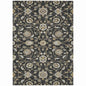 Irene Black Washable Indoor - Outdoor Rug - LOOMLAN - LOOMLAN Rugs - Outdoor Rugs