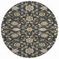 Irene Black Washable Indoor - Outdoor Rug - LOOMLAN - LOOMLAN Rugs - Outdoor Rugs