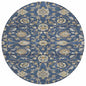Irene Blue Washable Indoor - Outdoor Rug - LOOMLAN - LOOMLAN Rugs - Outdoor Rugs