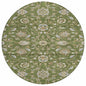Irene Green Washable Indoor - Outdoor Rug - LOOMLAN - LOOMLAN Rugs - Outdoor Rugs