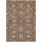 Irene Orange Washable Indoor - Outdoor Rug - LOOMLAN - LOOMLAN Rugs - Outdoor Rugs