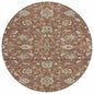 Irene Orange Washable Indoor - Outdoor Rug - LOOMLAN - LOOMLAN Rugs - Outdoor Rugs