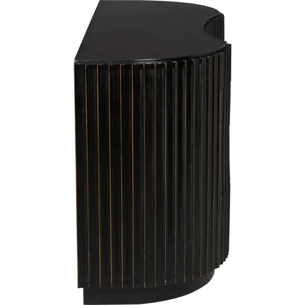 Irene Wood Black Dresser - LOOMLAN - Noir - Dressers