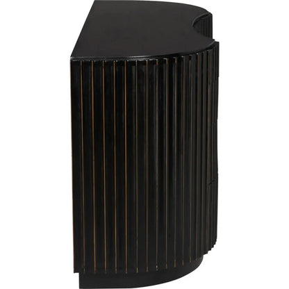 Irene Wood Black Dresser - LOOMLAN - Noir - Dressers