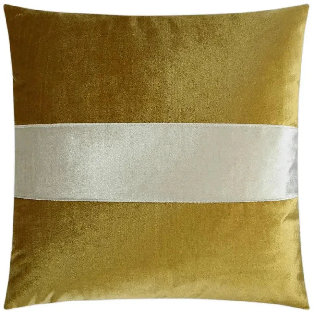 Iridescence Band Citron Brown Throw Pillow Insert - LOOMLAN - D.V. Kap - Throw Pillows