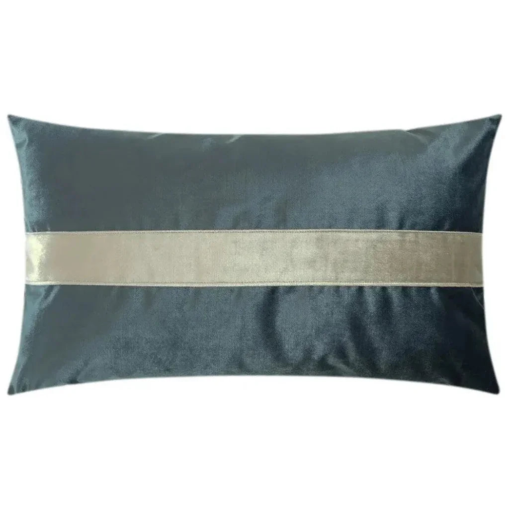 Iridescence Band Lumbar Baltic Blue Throw Pillow Insert - LOOMLAN - D.V. Kap - Throw Pillows