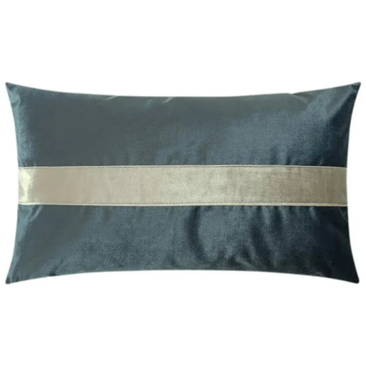 Iridescence Band Lumbar Baltic Blue Throw Pillow Insert - LOOMLAN - D.V. Kap - Throw Pillows