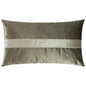 Iridescence Band Lumbar Latte Grey Throw Pillow Insert - LOOMLAN - D.V. Kap - Throw Pillows