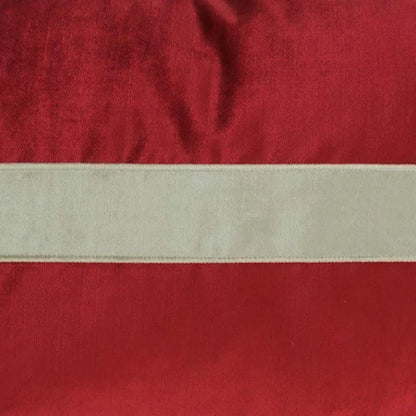 Iridescence Band Lumbar Ruby Red Throw Pillow Insert - LOOMLAN - D.V. Kap - Throw Pillows