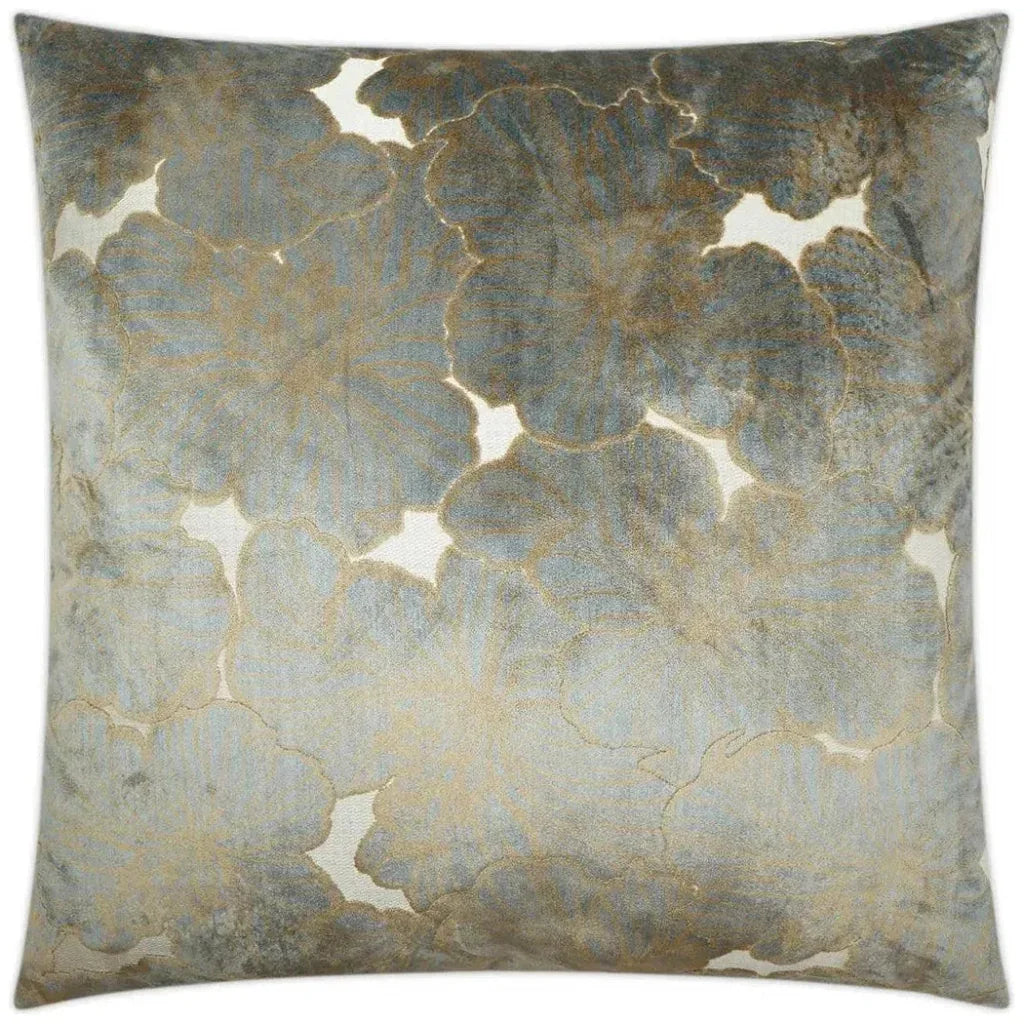 Irinia Copper Floral Copper Large Throw Pillow Insert - LOOMLAN - D.V. Kap - Throw Pillows