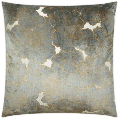 Irinia Copper Floral Copper Large Throw Pillow Insert - LOOMLAN - D.V. Kap - Throw Pillows