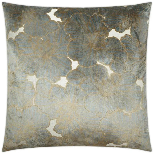 Irinia Copper Floral Copper Large Throw Pillow Insert - LOOMLAN - D.V. Kap - Throw Pillows