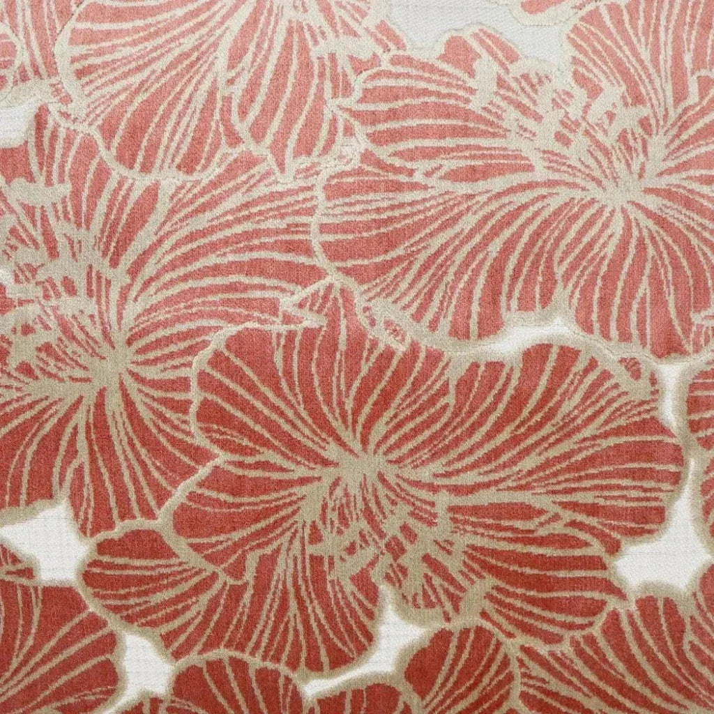 Irinia Punch Floral Coral Large Throw Pillow Insert - LOOMLAN - D.V. Kap - Throw Pillows