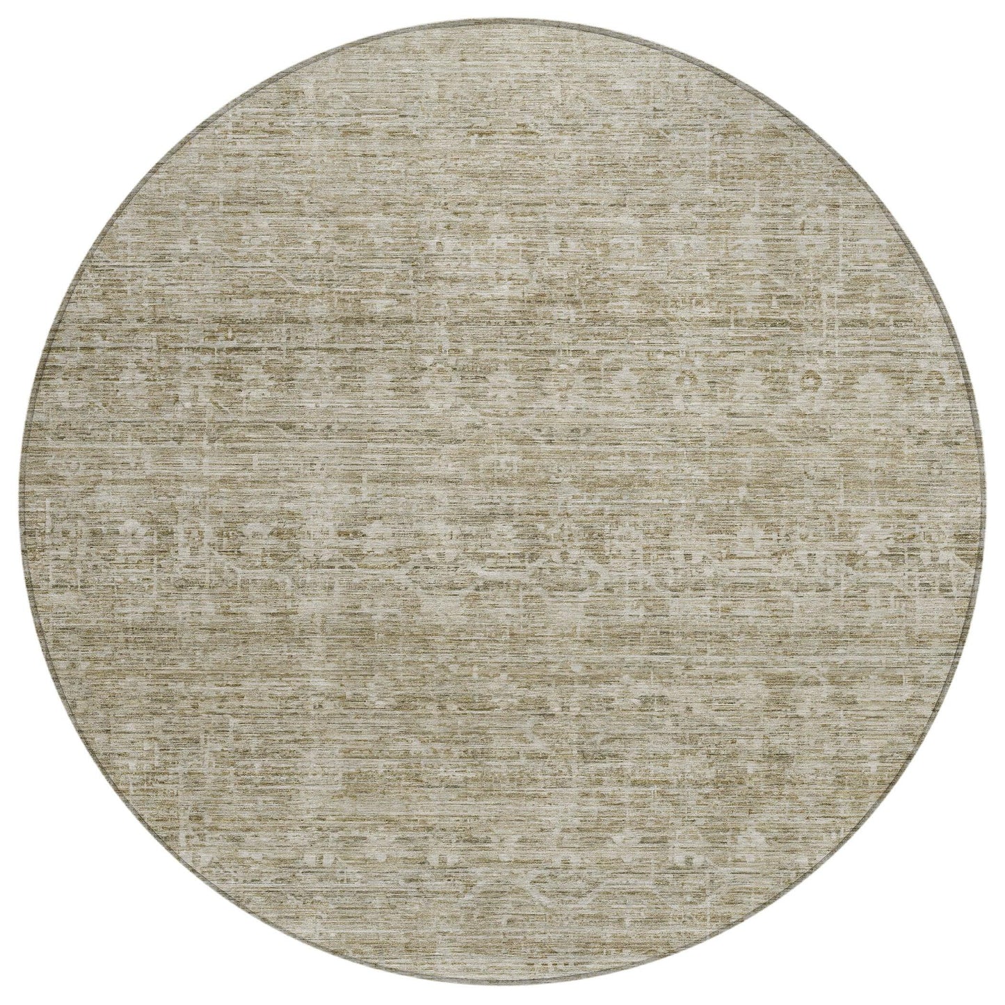 Irion Taupe Washable Indoor-Outdoor Rug