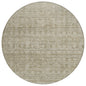 Irion Taupe Washable Indoor-Outdoor Rug