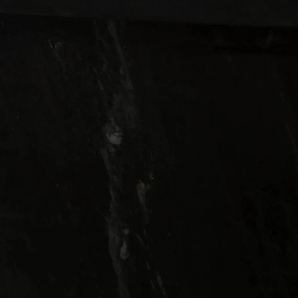 Iris I - Beam Genuine Black Marquine Marble Side Table - LOOMLAN - Diamond Sofa - Side Tables