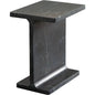 Iris I - Beam Genuine Black Marquine Marble Side Table - LOOMLAN - Diamond Sofa - Side Tables