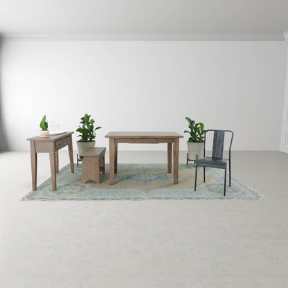 Irish Coast Extendable Dining Table-Dining Tables-LH Imports-LOOMLAN