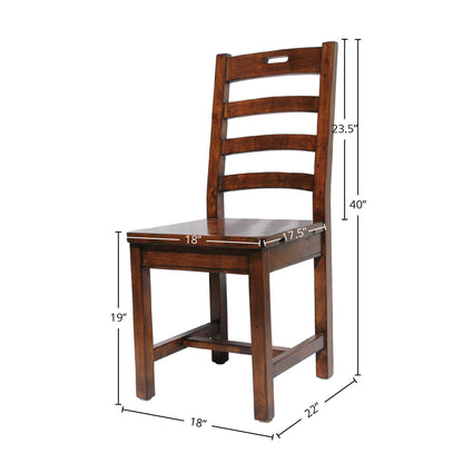 Irish Coast Hand-Hole Wooden Dining Chair