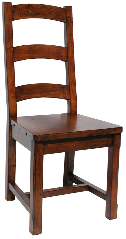 Irish Coast Ladder Back Wooden Dining Chair 2PC