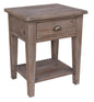 Irish Coast One Drawer Wooden Side Table