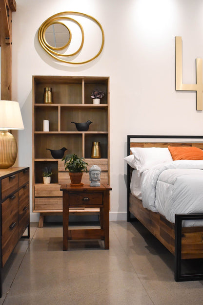 Irish Coast One Drawer Wooden Side Table