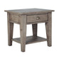 Irish Coast One Drawer Wooden Side Table