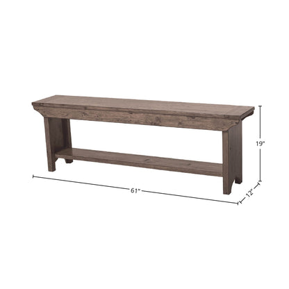 Irish Coast Regular Wooden Dining Bench