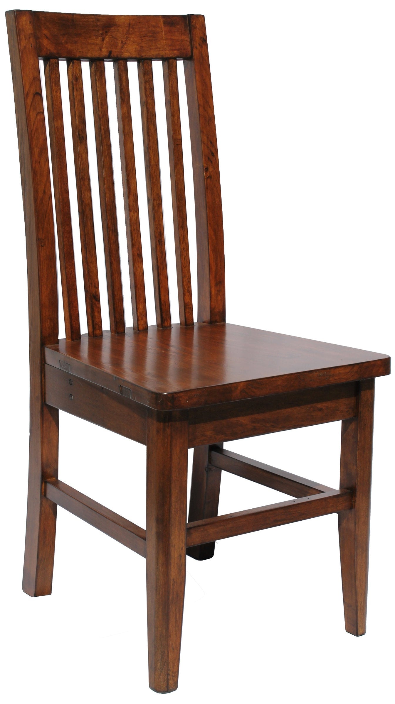 Irish Coast Slat Back Wooden Dining Chair 2PC